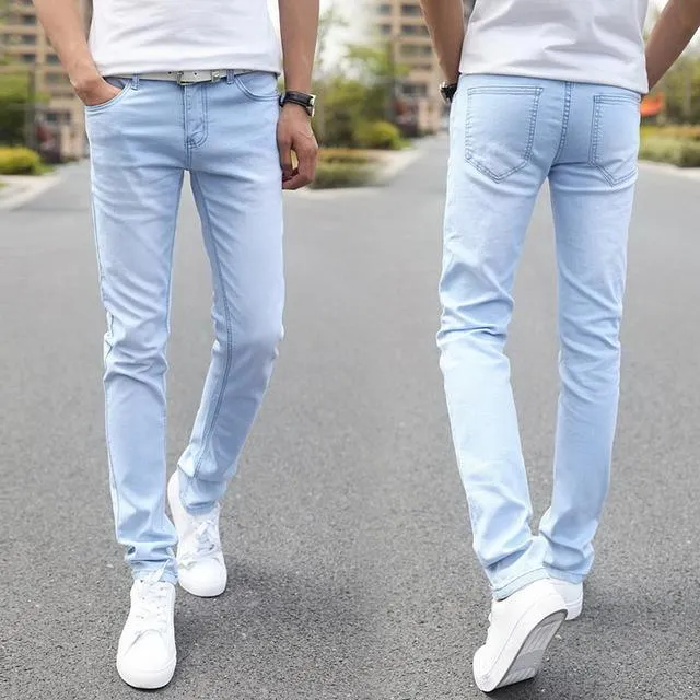 13 Style Denim Design Good Quality Skinny Distressed Men's Jeans