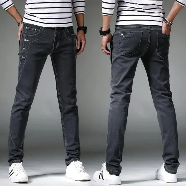 13 Style Denim Design Good Quality Skinny Distressed Men's Jeans