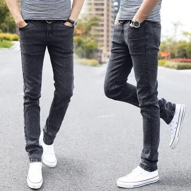 13 Style Denim Design Good Quality Skinny Distressed Men's Jeans