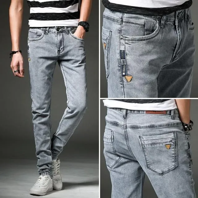 13 Style Denim Design Good Quality Skinny Distressed Men's Jeans