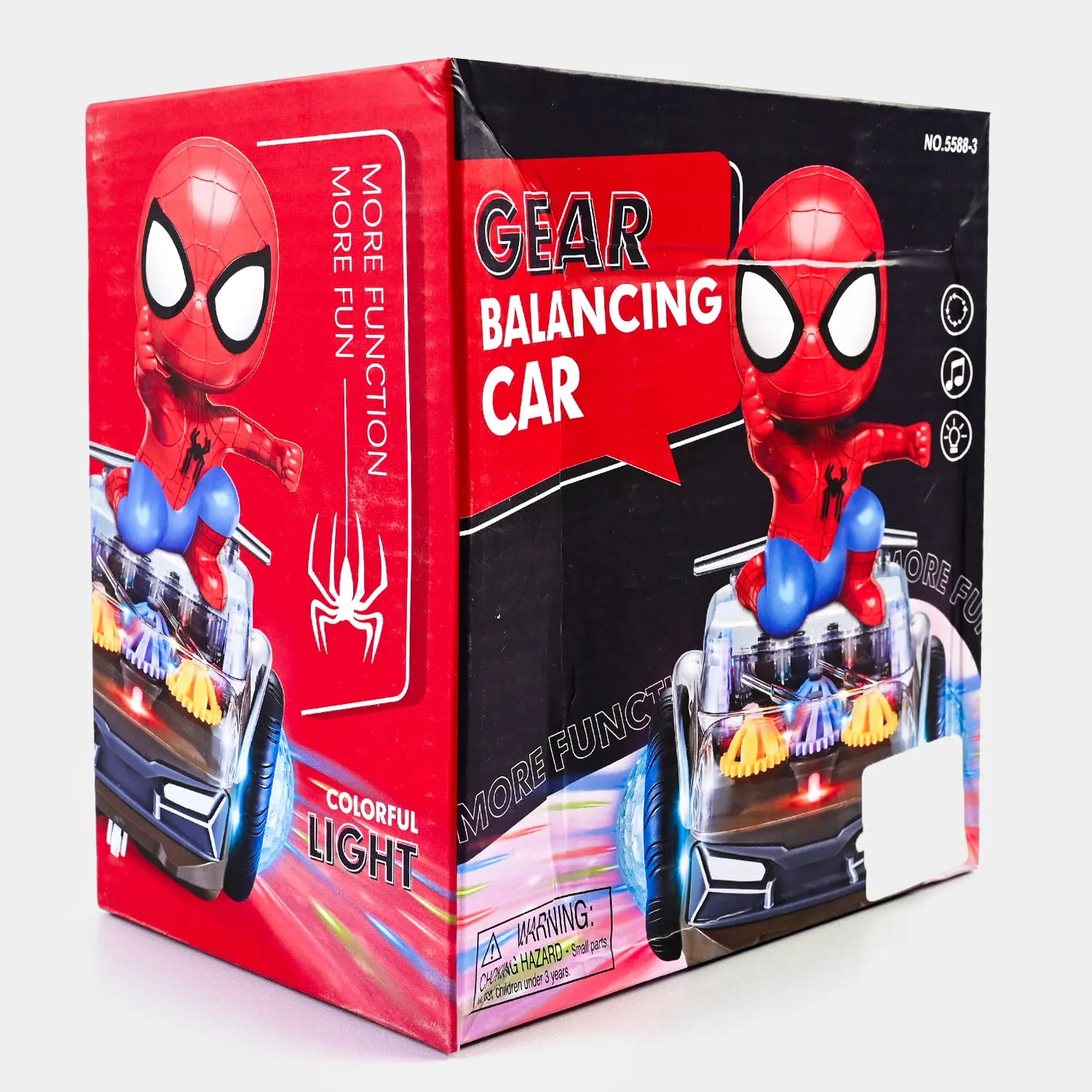 Action Hero Gear Balance Car With Light & Music