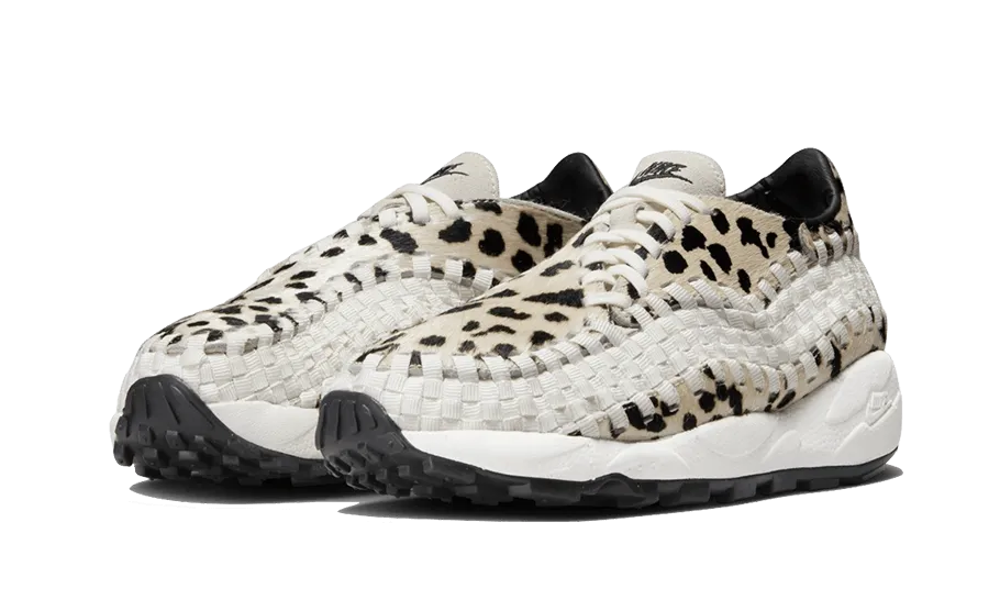 Air Footscape Woven PRM White Cow Print