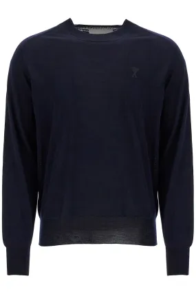 AMI ALEXANDRE MATIUSSI lightweight wool raglan pullover