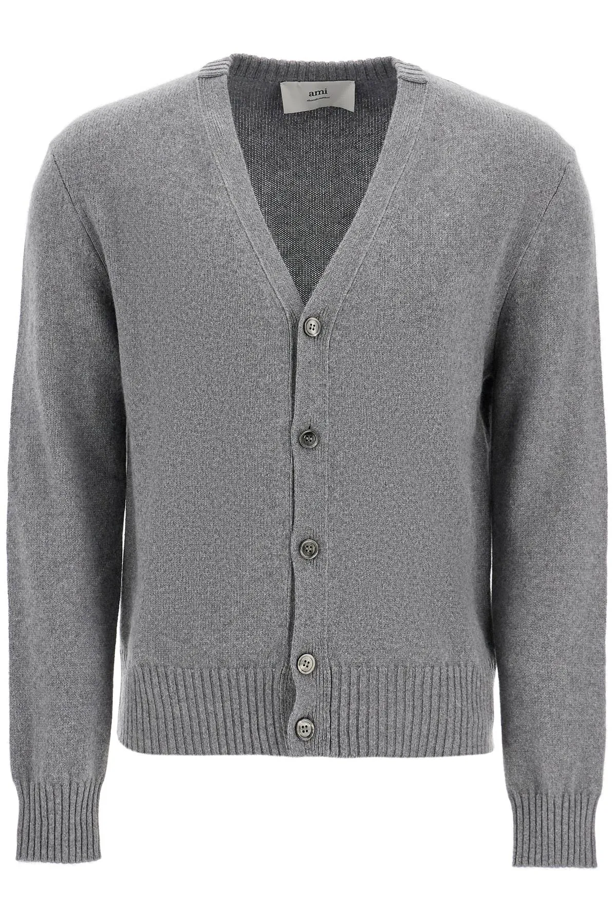 Ami Alexandre Matiussi Men's Cashmere Cardigan For