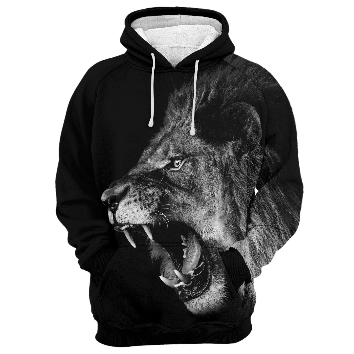 Angry Lion Hoodie