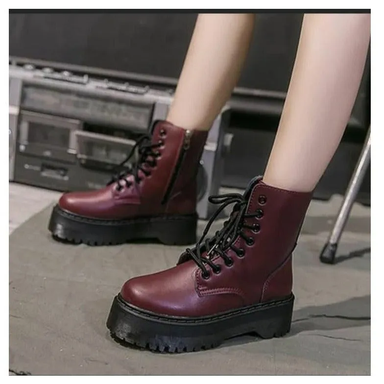 Autumn Winter Platform Boots