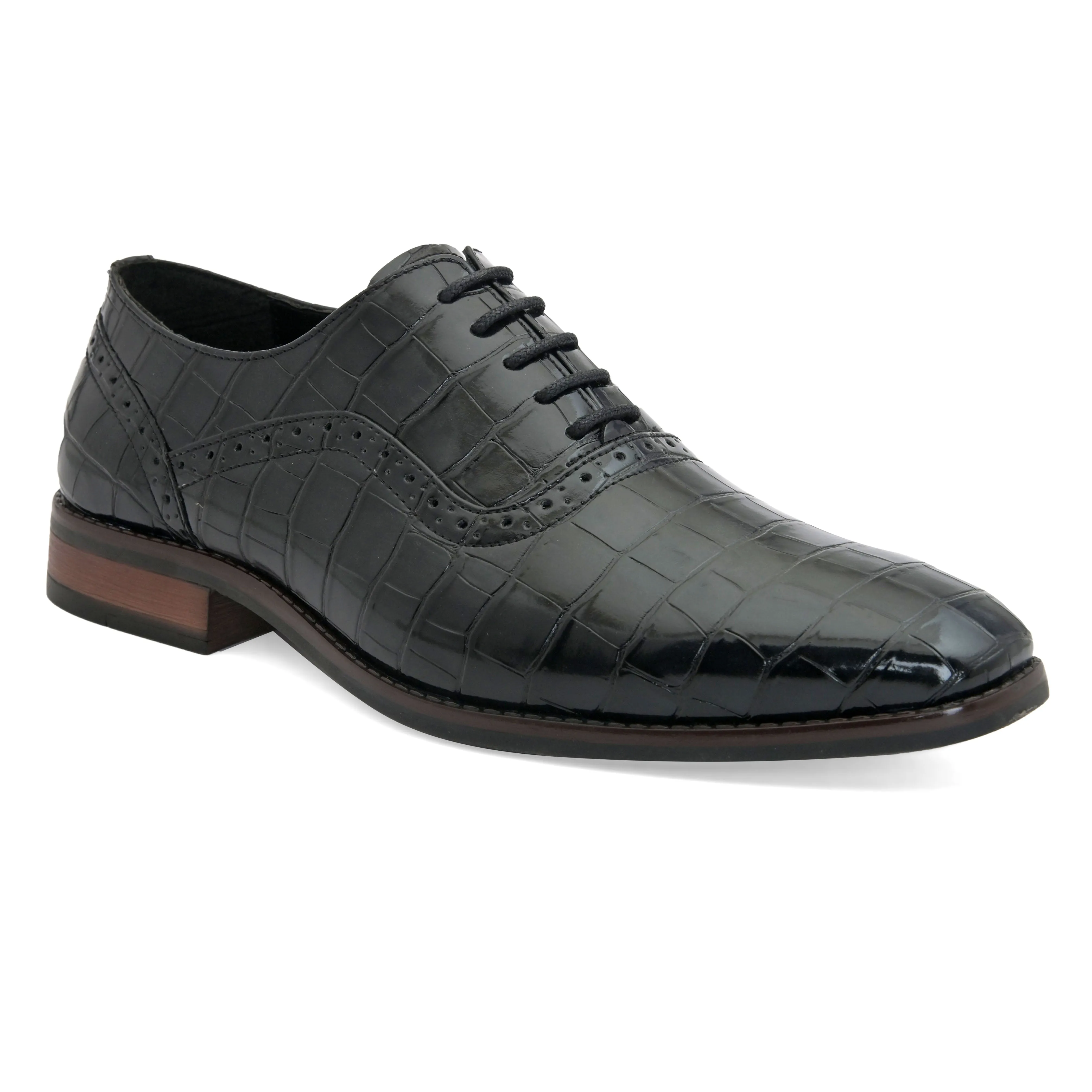 Banco Black Derby Shoes