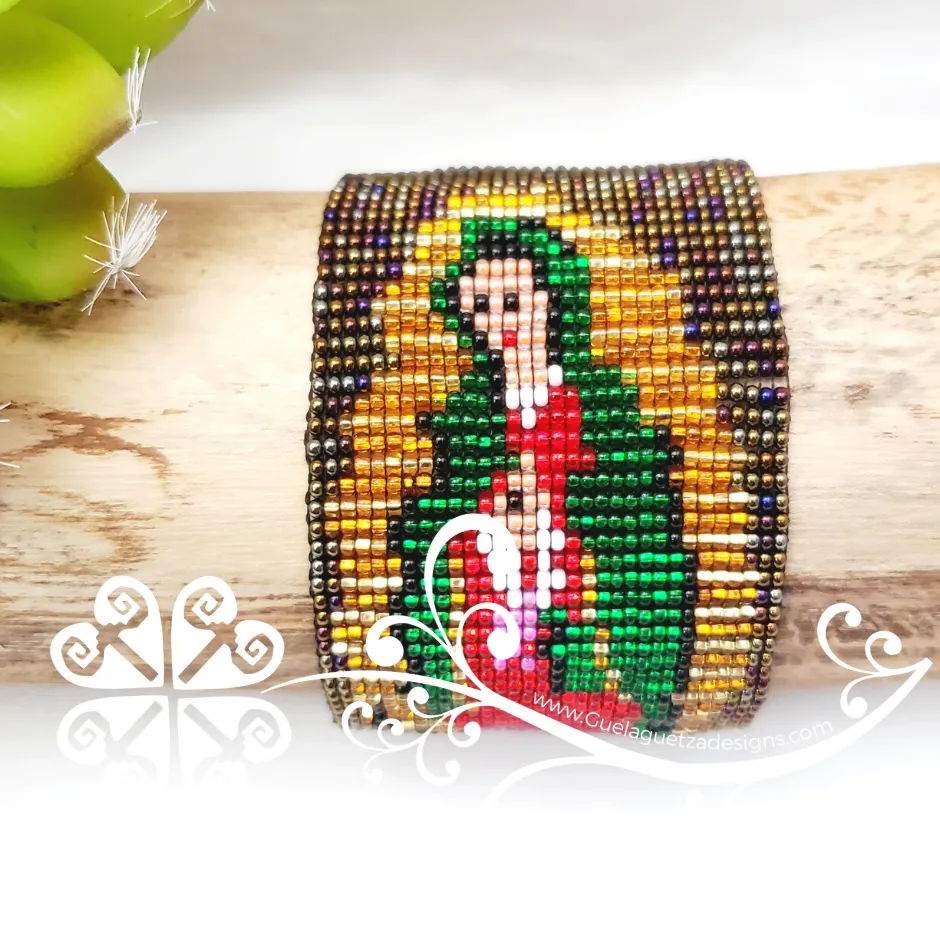 Beaded  Guadalupe Bracelet