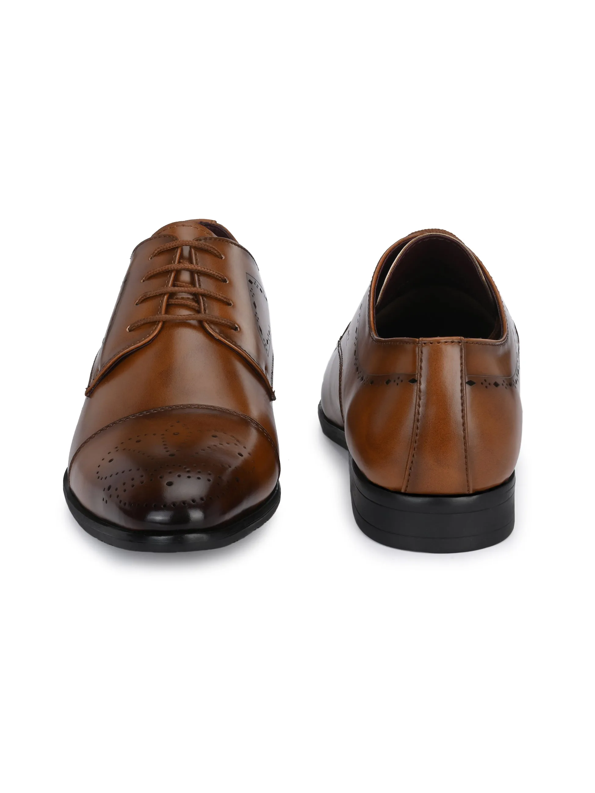 Bergamo Tan Formal Shoes