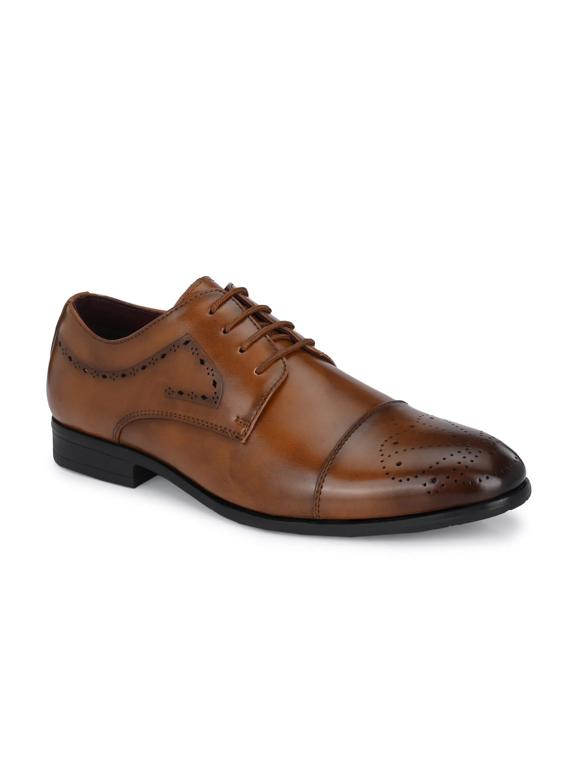 Bergamo Tan Formal Shoes