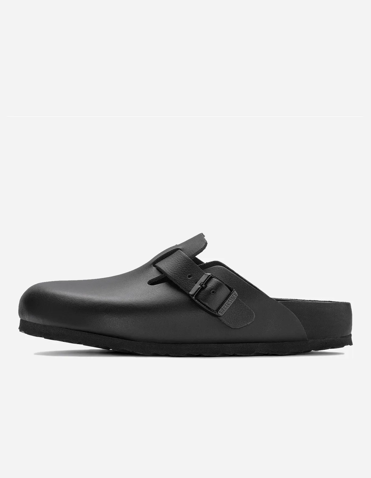 Birkenstock Boston Natural Leather Black