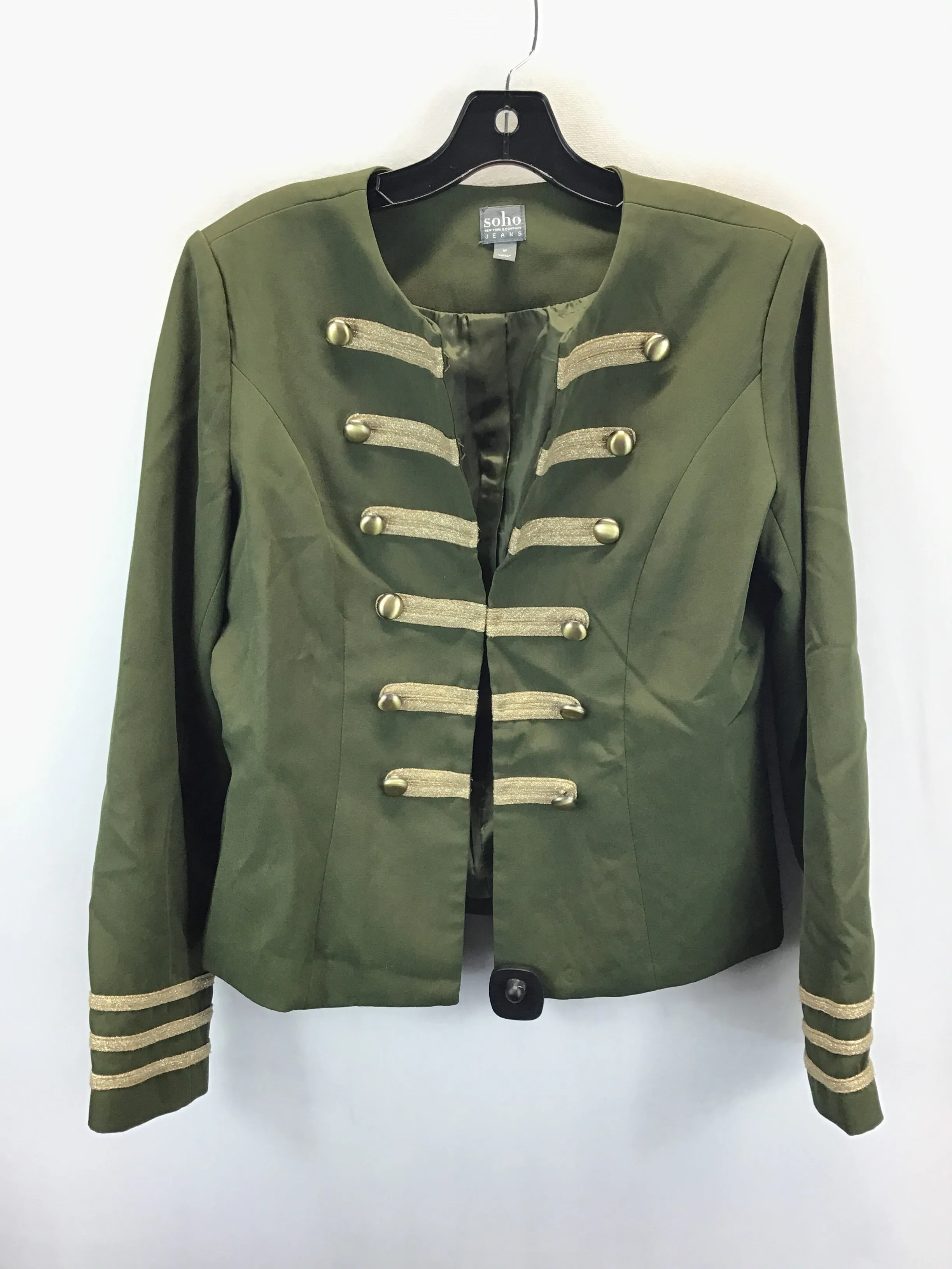 Blazer By New York And Co In Green, Size: M