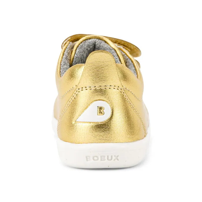 Bobux  IWalk IW SWITCH  Grass Court Sneaker Gold 637310 NOT RETURNABLE