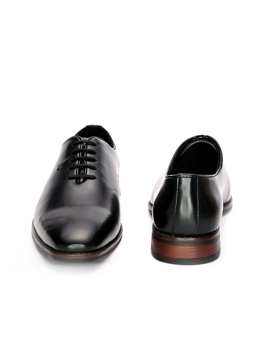 Clan Black Derby Shoes