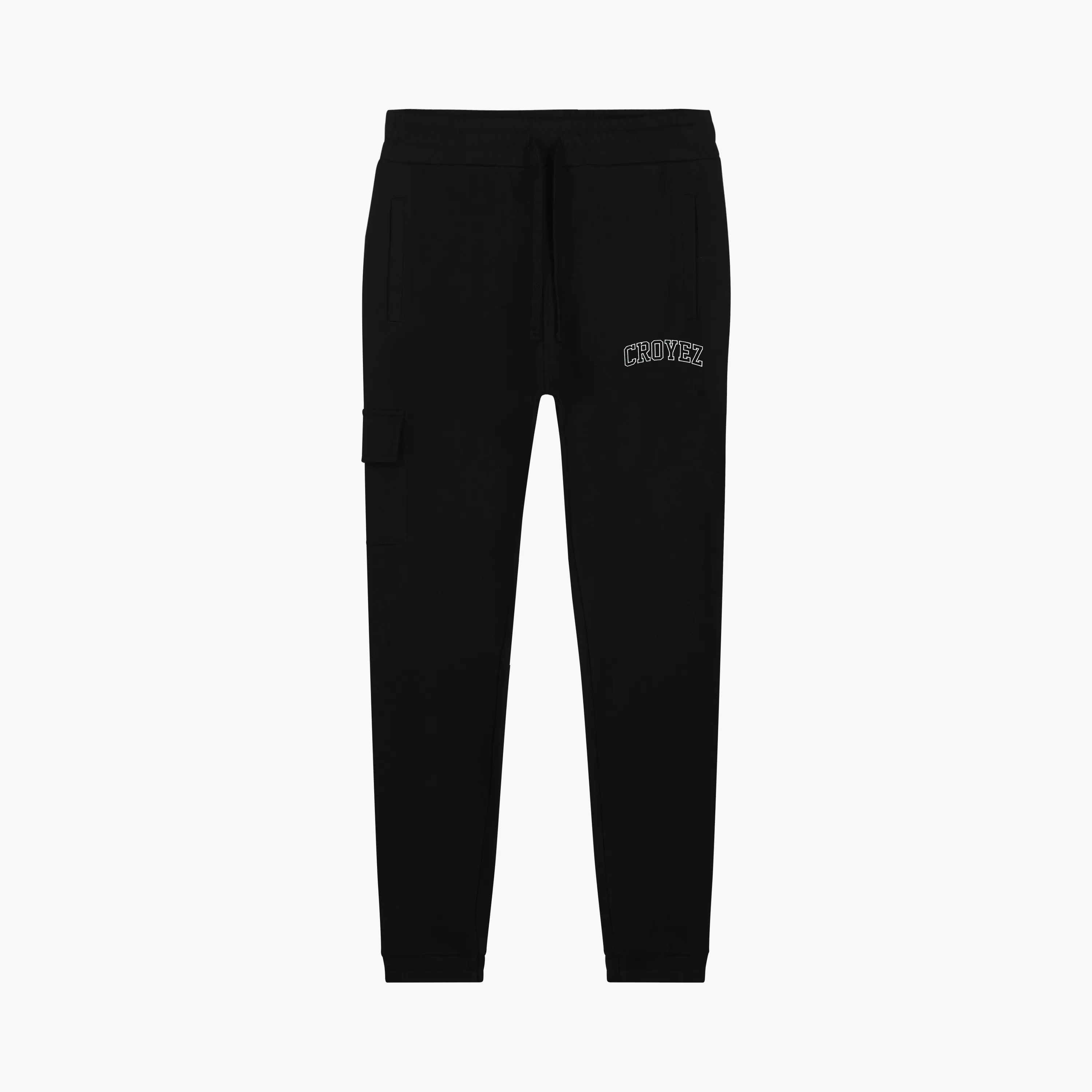 CROYEZ ARCH TRACKPANTS - BLACK/WHITE