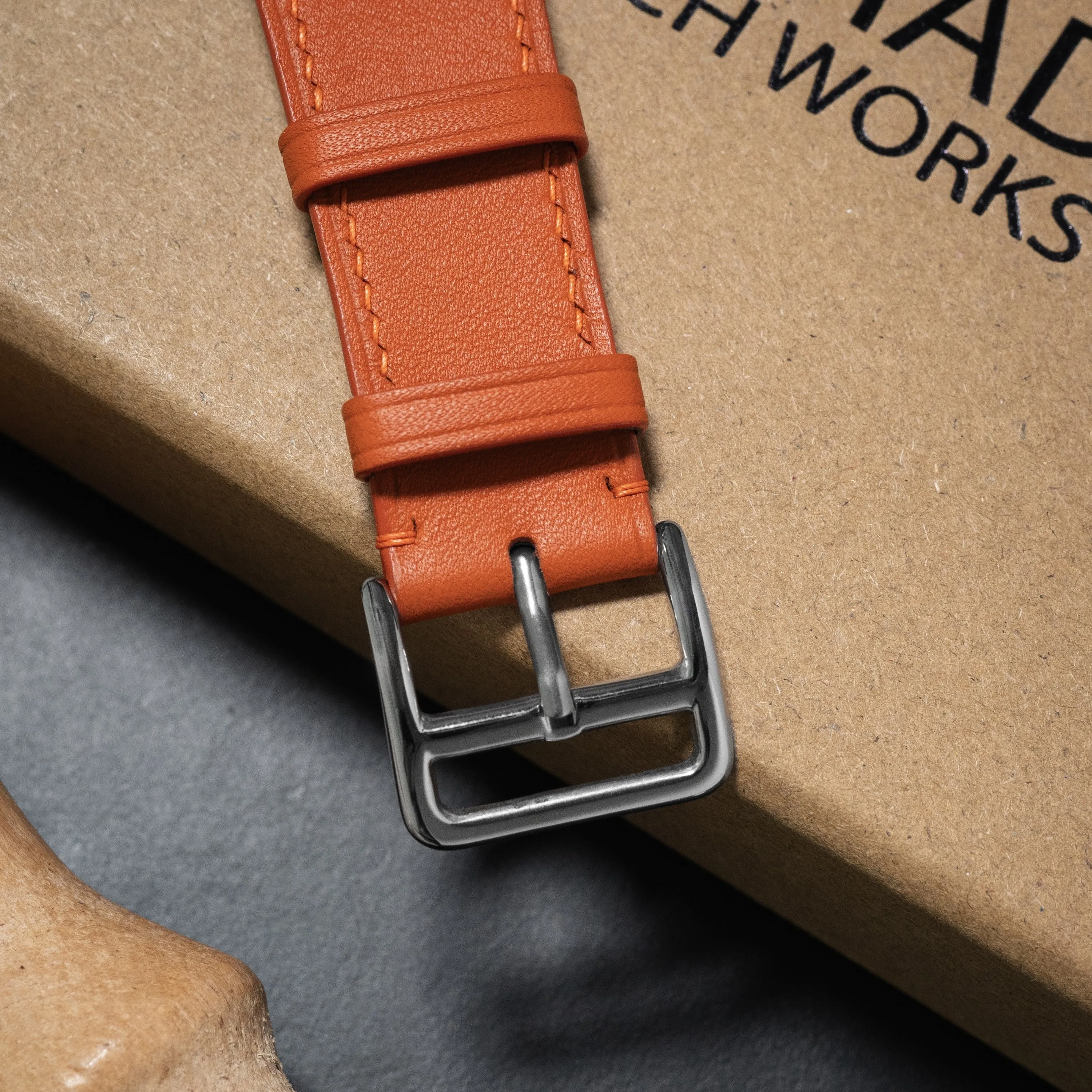 Custom Watch Strap for Apple Watch - Hermès Style