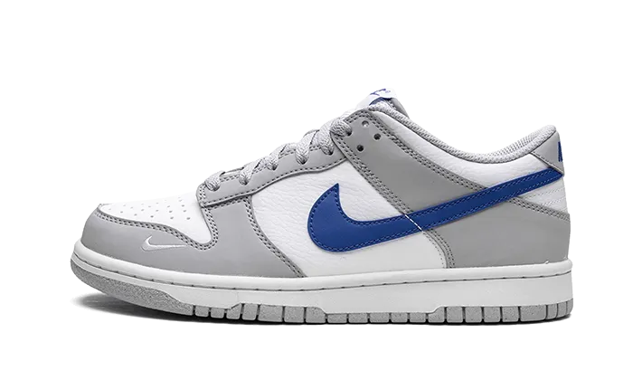 Dunk Low Mini Swoosh Wolf Grey Game Royal