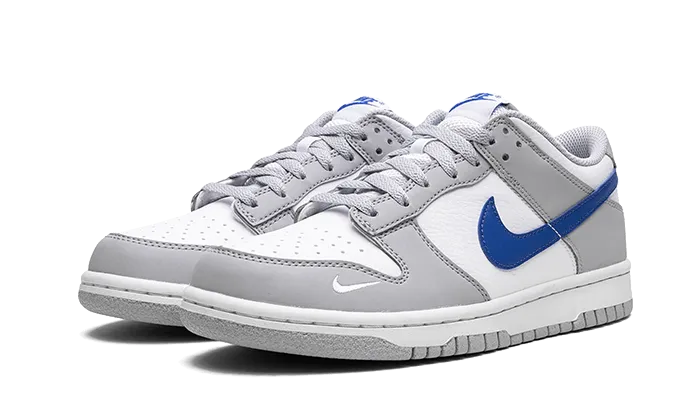 Dunk Low Mini Swoosh Wolf Grey Game Royal