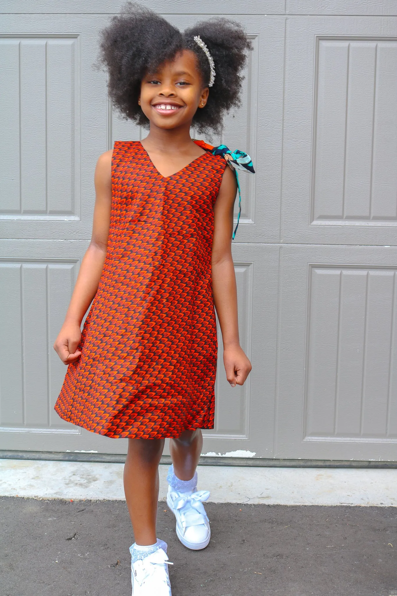 Elota little girls dress (Look 1)