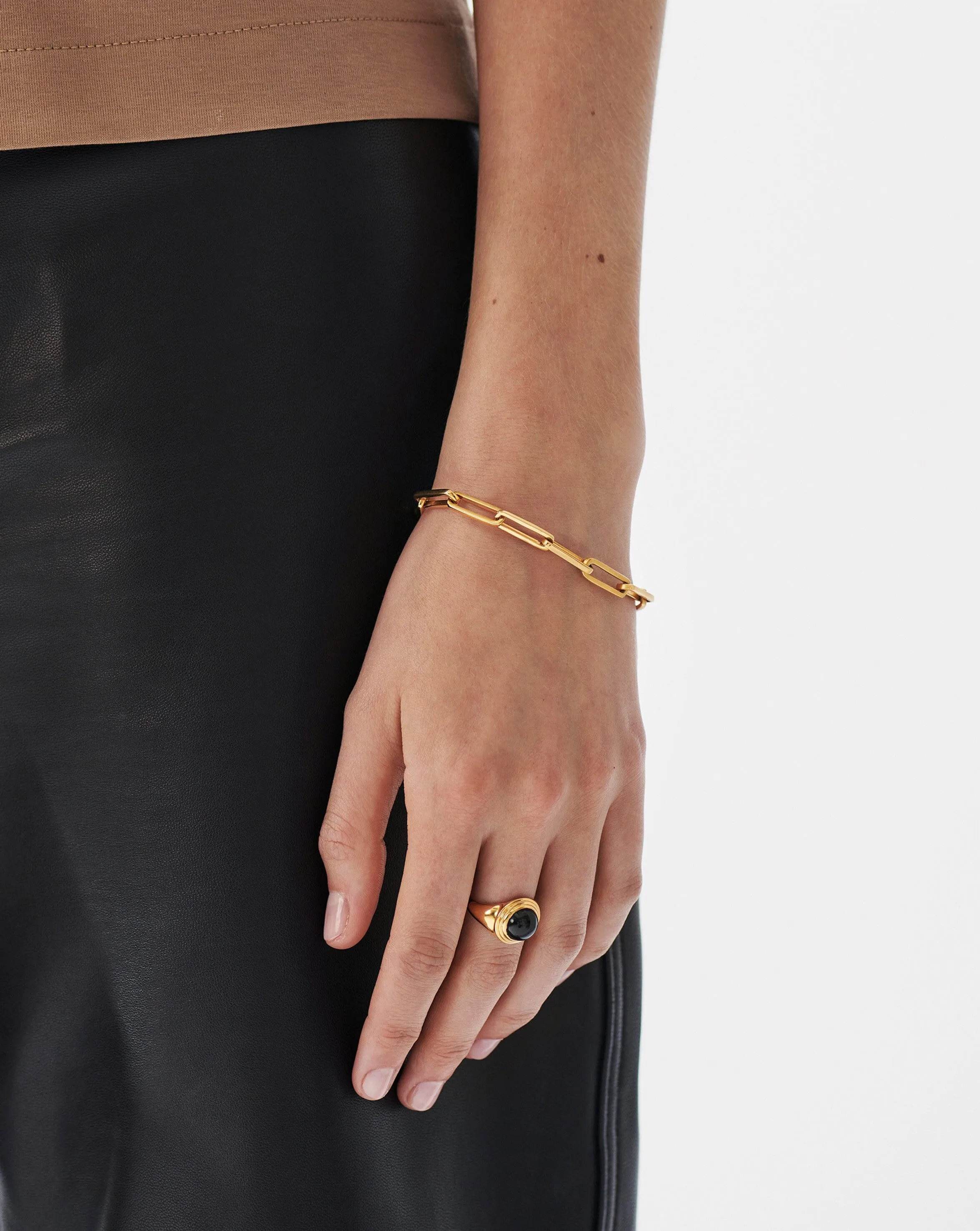 Fused Chain Bracelet | 18ct Gold Plated Vermeil