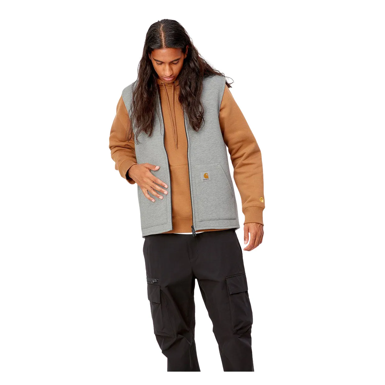 Gilet Carhartt WIP Car-Lux Vest Grigio