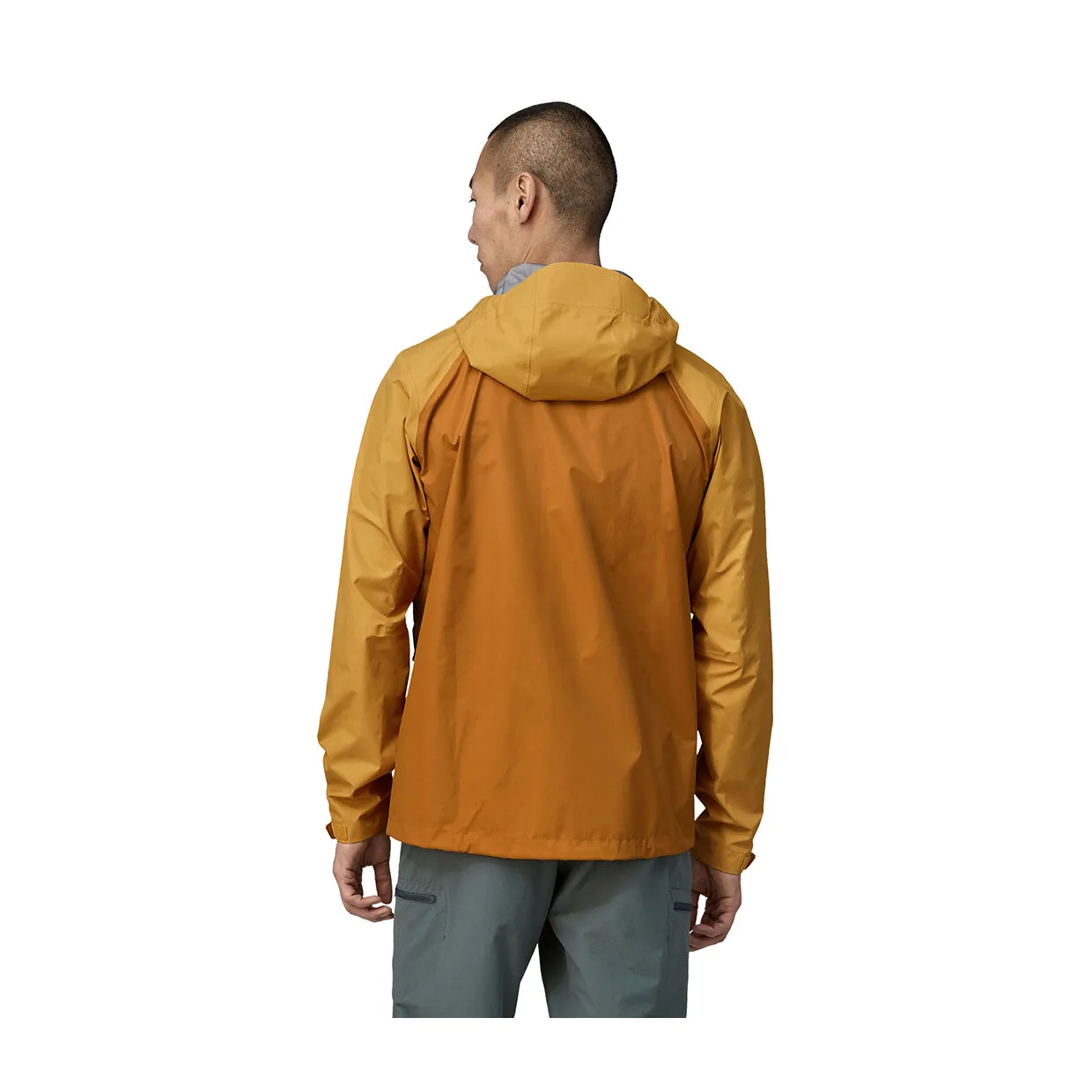 Giubbino Uomo Patagonia Torrentshell 3L Giallo / Arancione