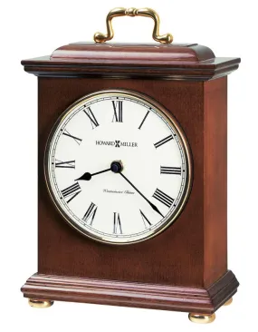 Howard Miller Tara Bracket Style Chiming Mantel Clock - Windsor Cherry Finish