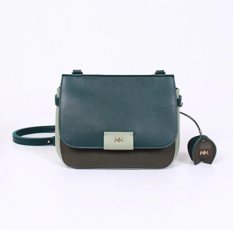 lisa 2 green cross shoulder bag