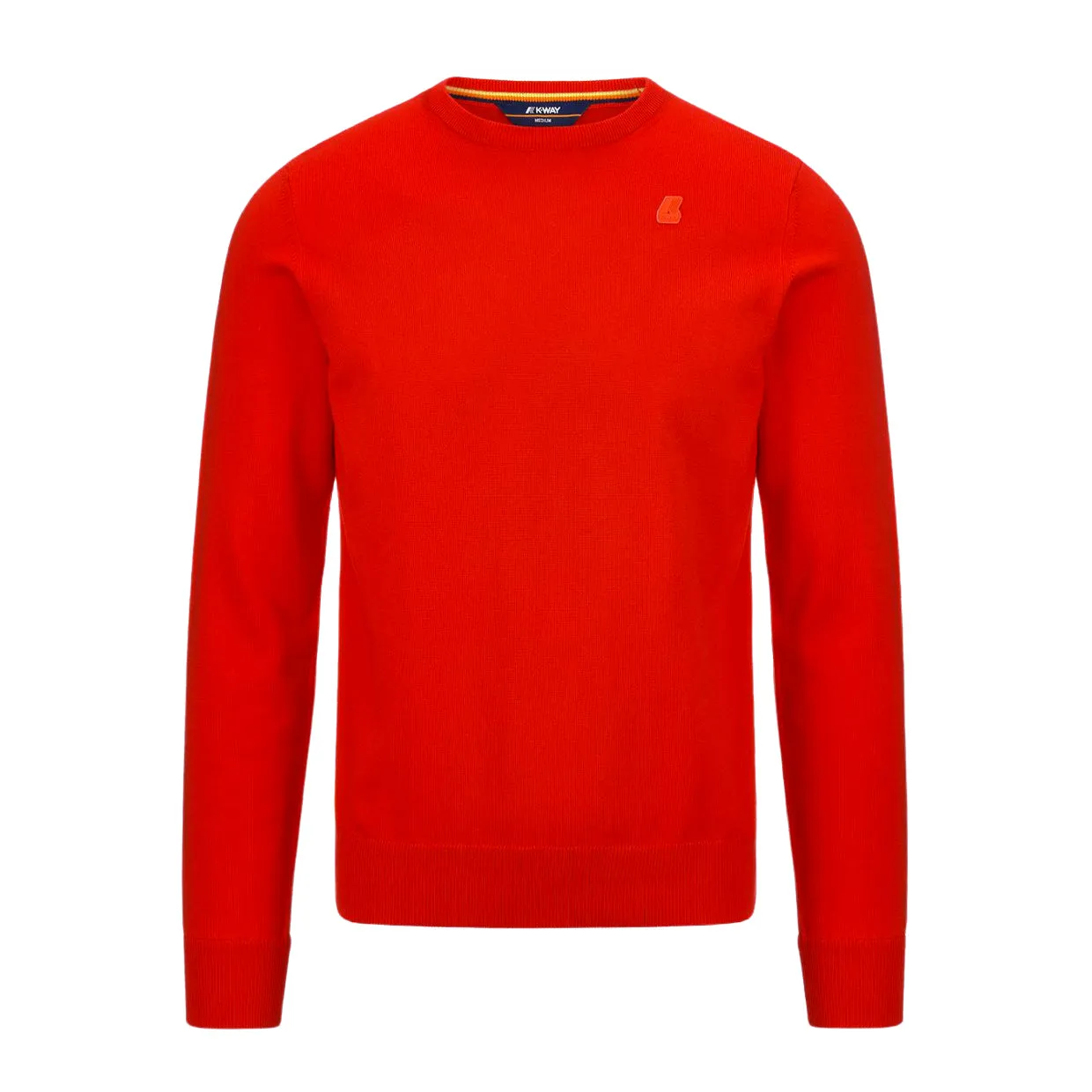 Maglione K-Way Auguste Plain Stitch Rosso