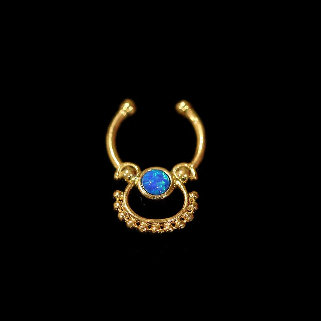 OPAL FAUX SEPTUM NOSE RING