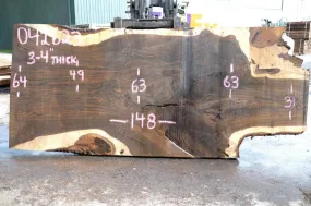 Oregon Black Walnut Slab 042623-02