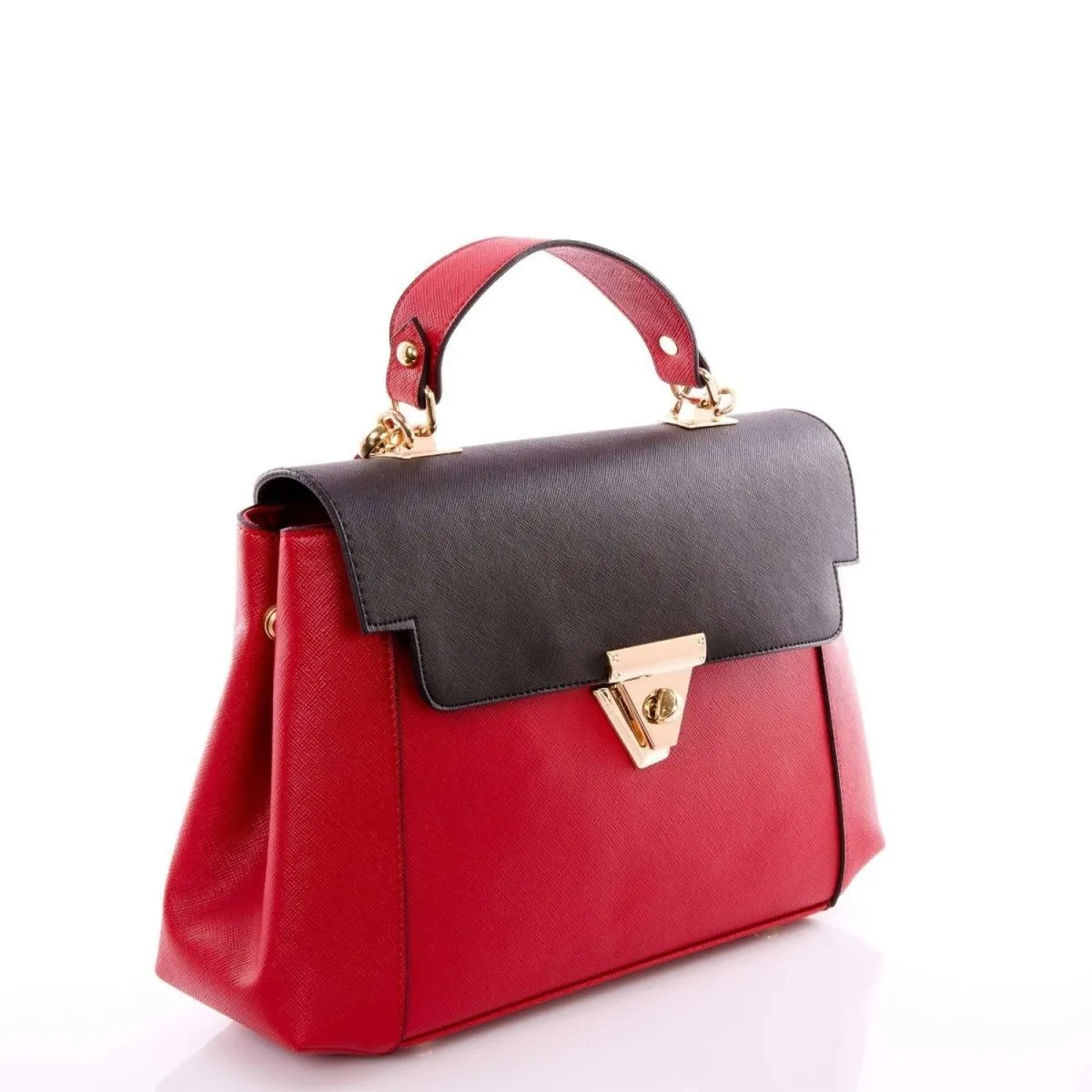 Ozzell Stylish Faux Leather Handbag