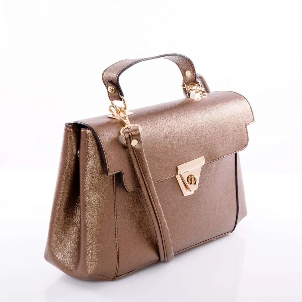 Ozzell Stylish Faux Leather Handbag