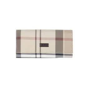 Portafoglio Donna Barbour Witford Tartan Beige