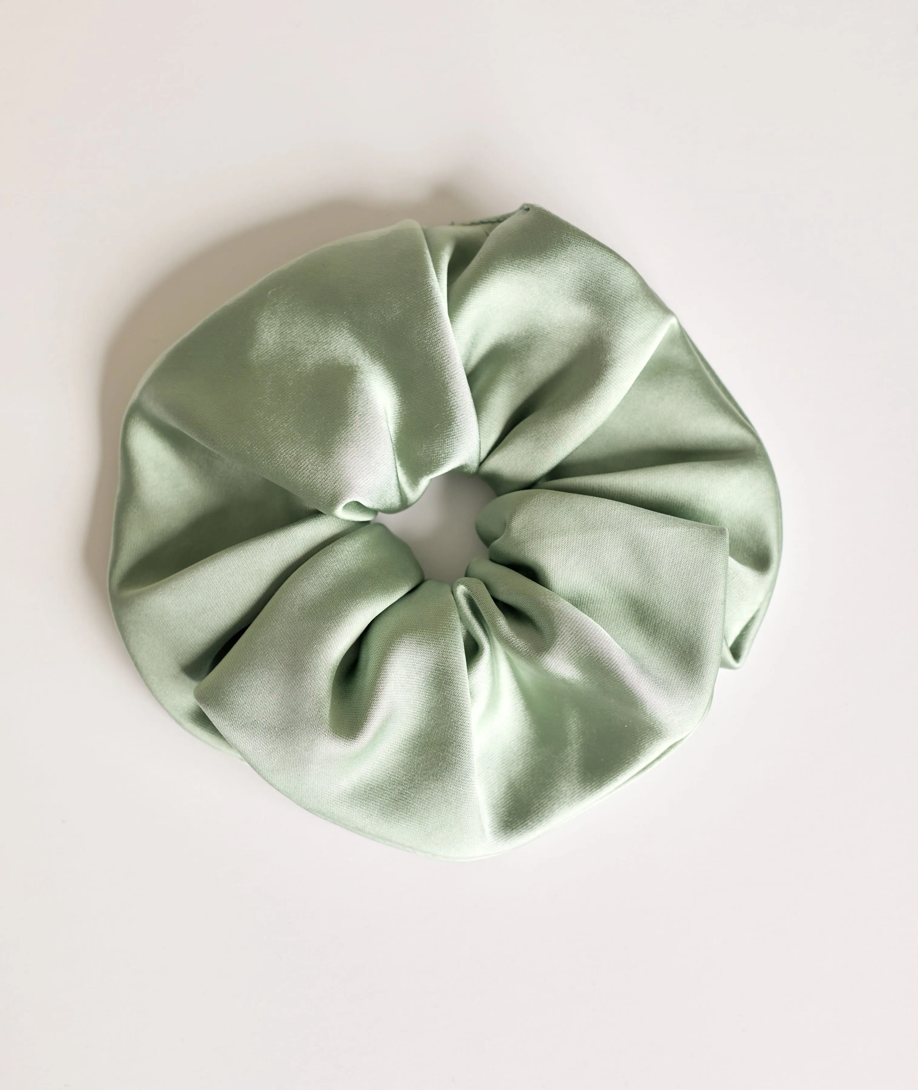 Satin Scrunchie - Sage