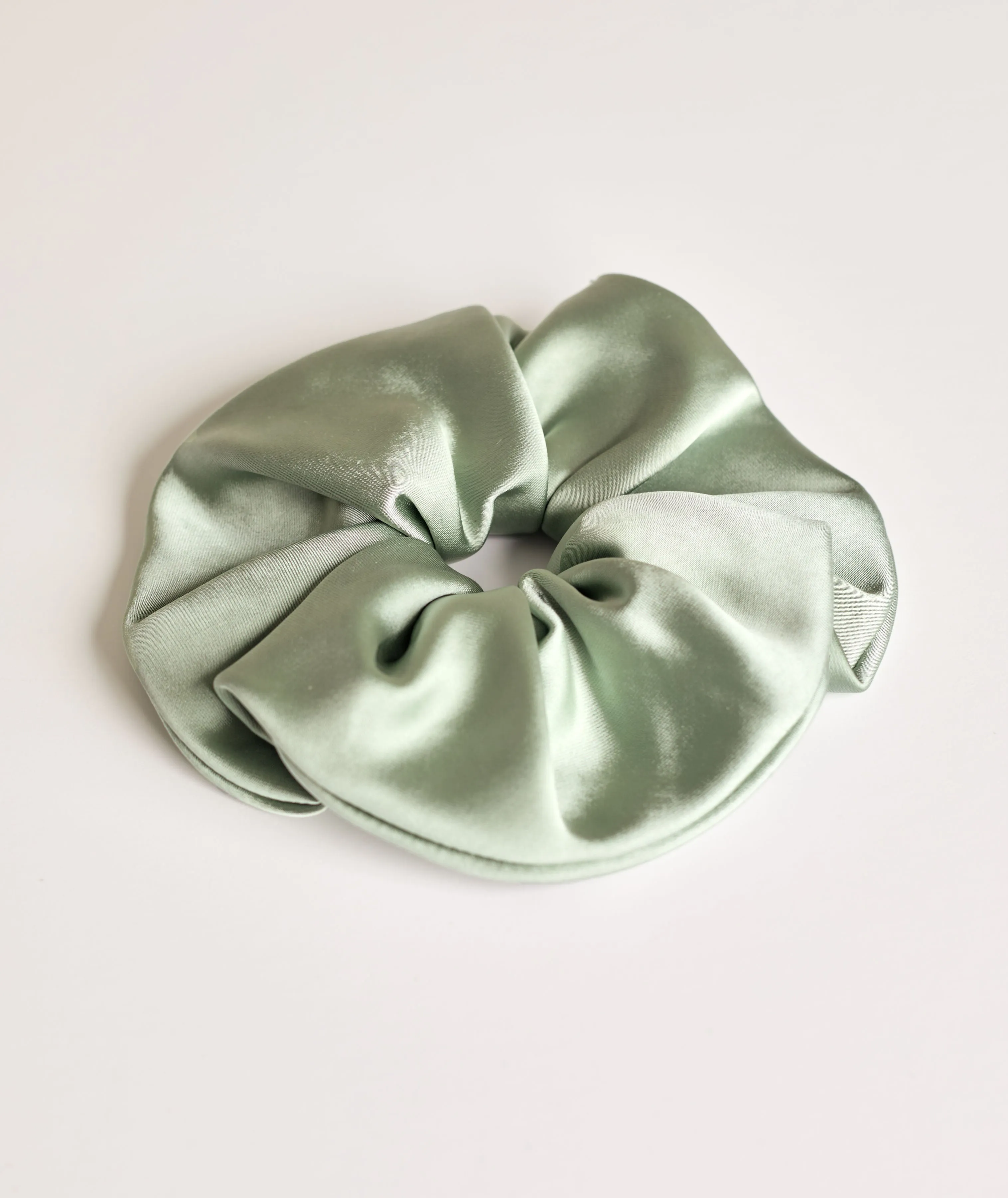 Satin Scrunchie - Sage