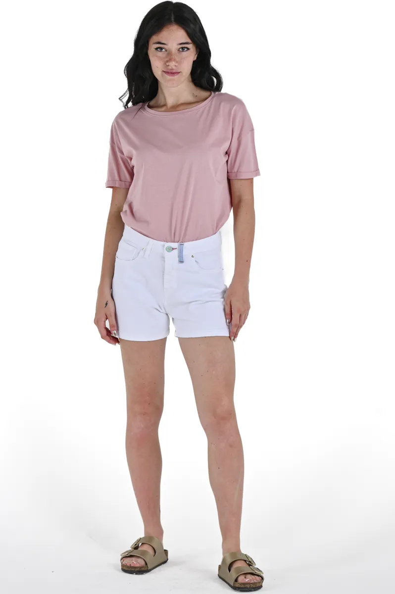 Shorts donna vita media Quizia Bianco SS24