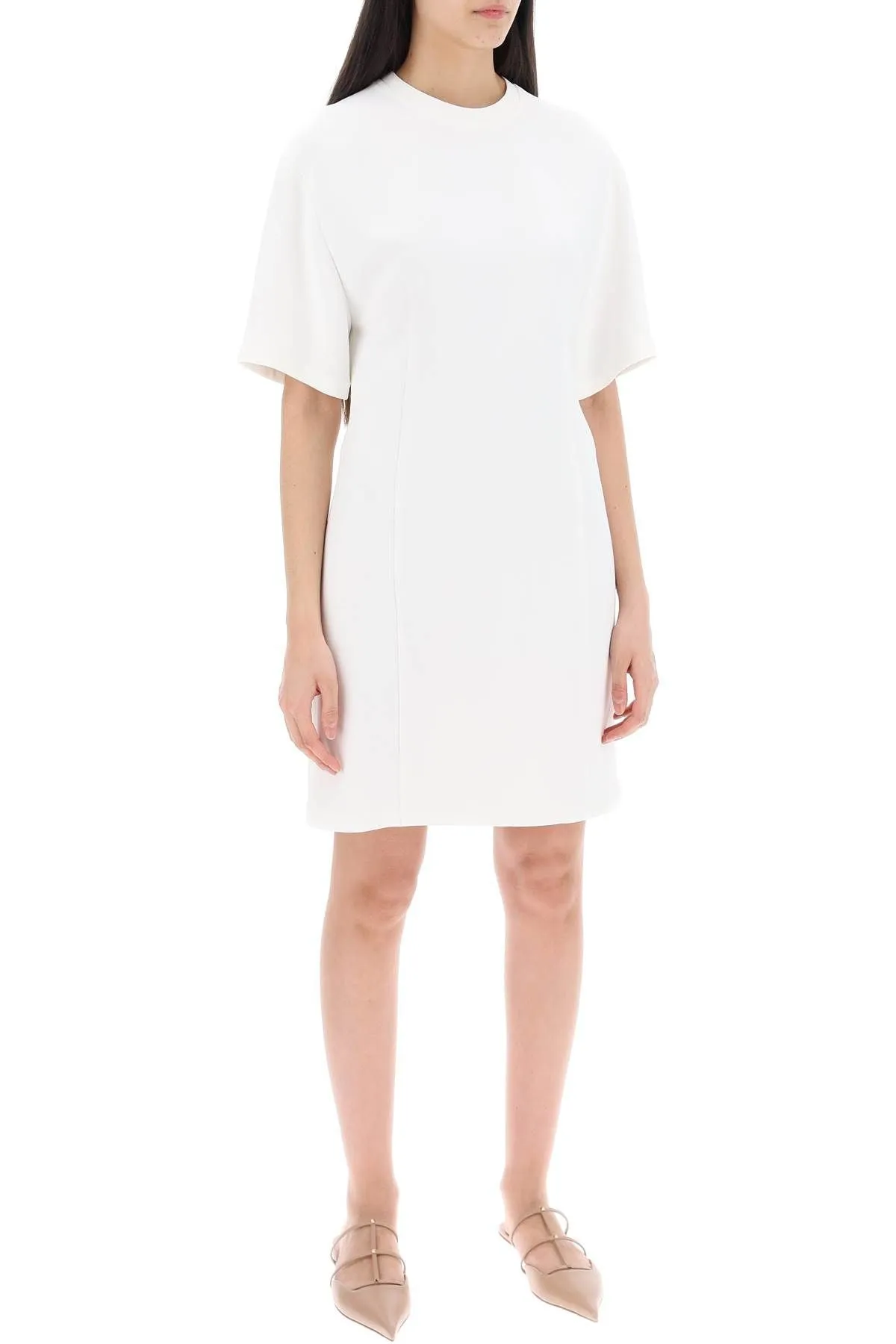 Structured Couture Mini Dress In