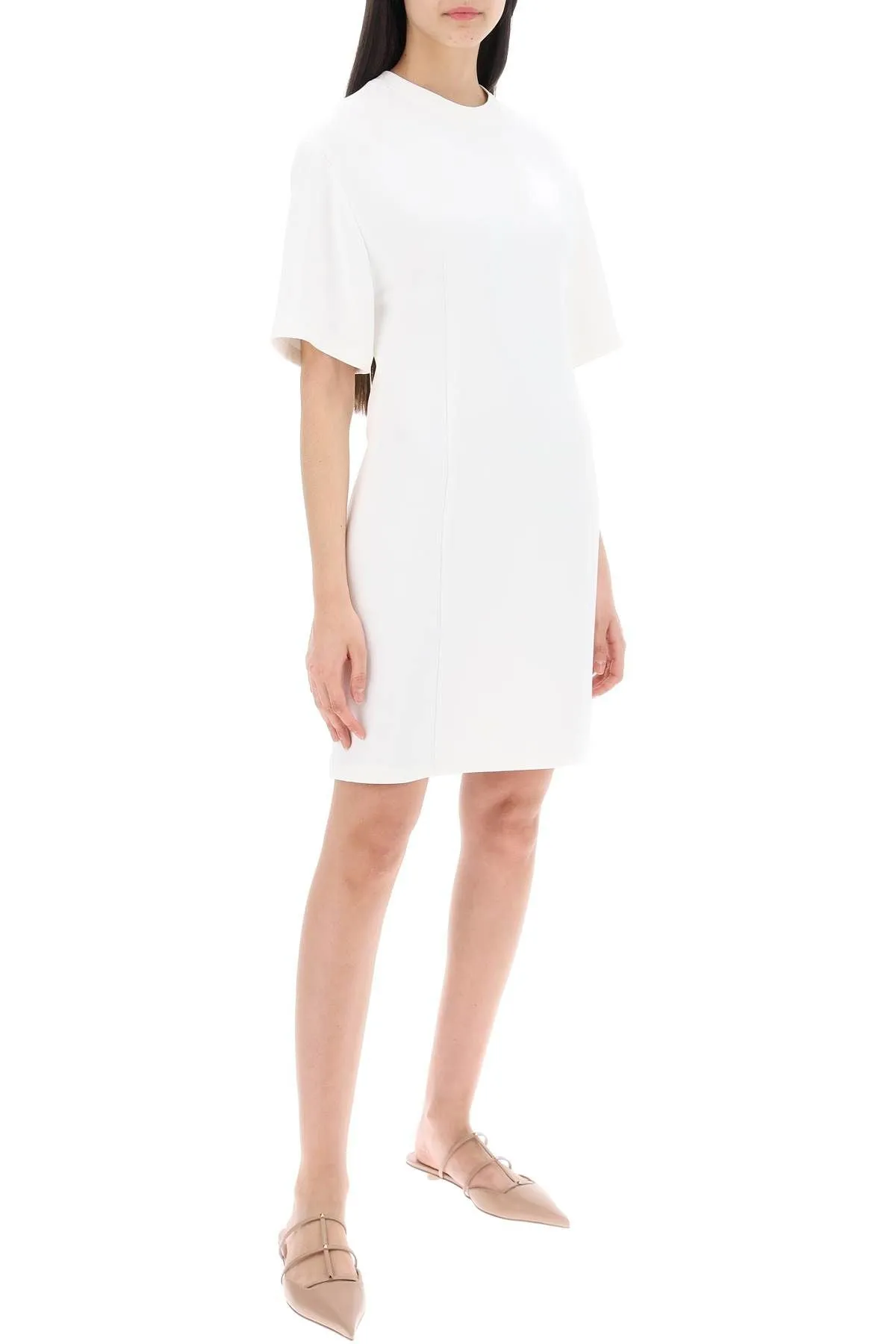 Structured Couture Mini Dress In