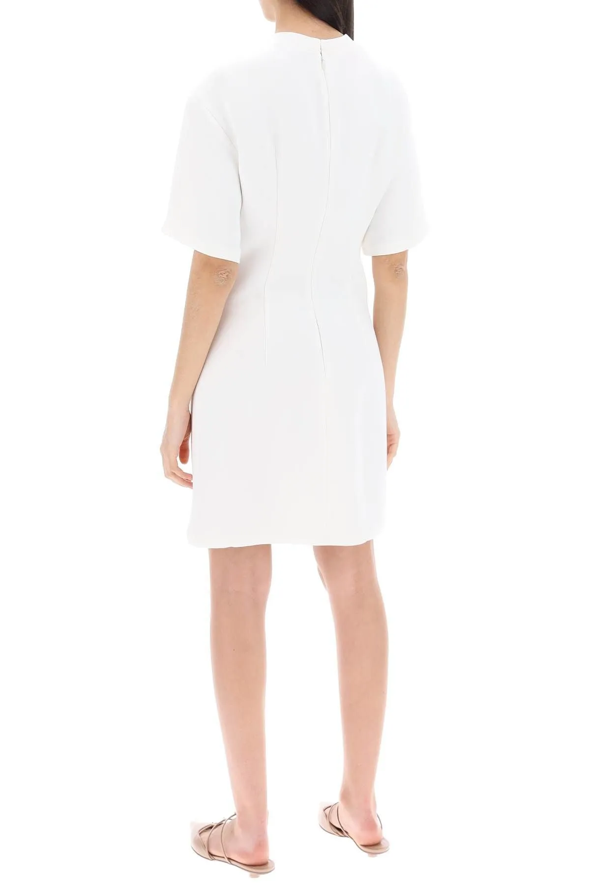 Structured Couture Mini Dress In