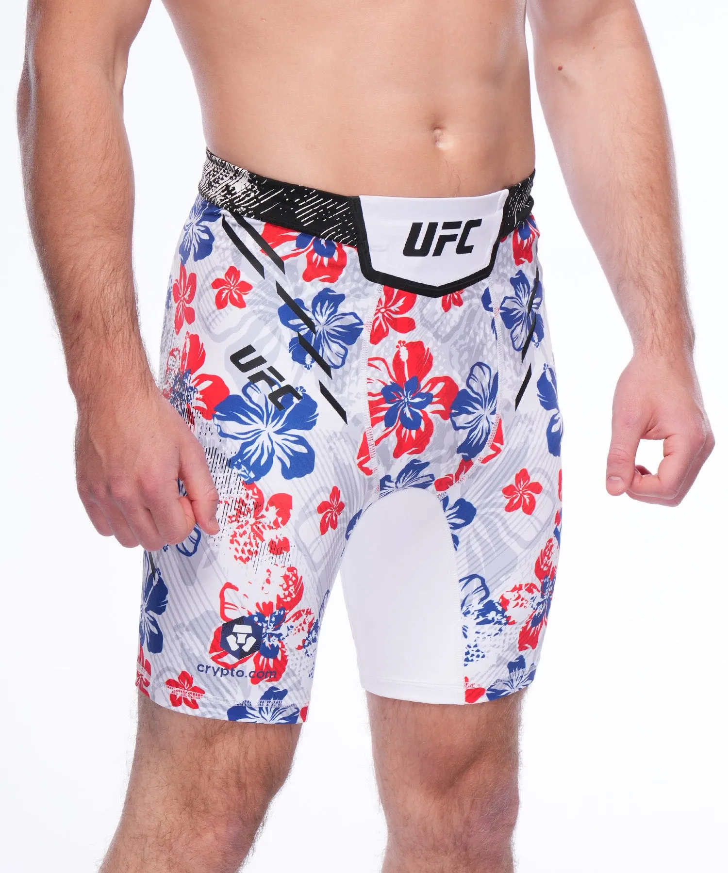 UFC Adrenaline Unrivaled by Venum Max Holloway Vale Tudo Short - Grey/Red/Navy