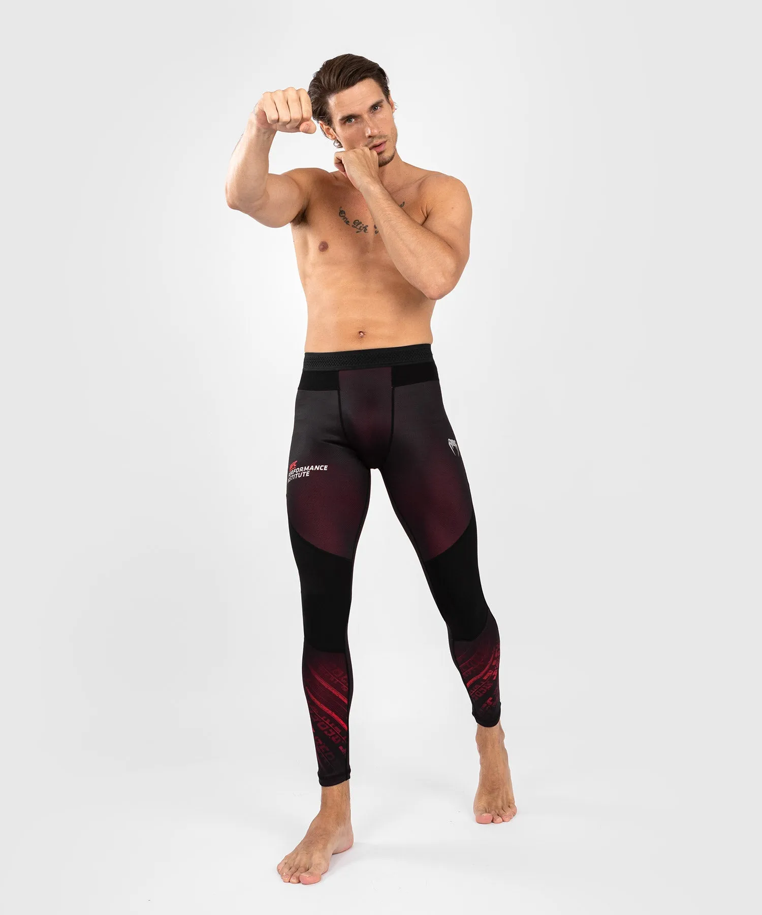 UFC Venum Performance Institute 2.0 Men’s Performance Tight - Black/Red