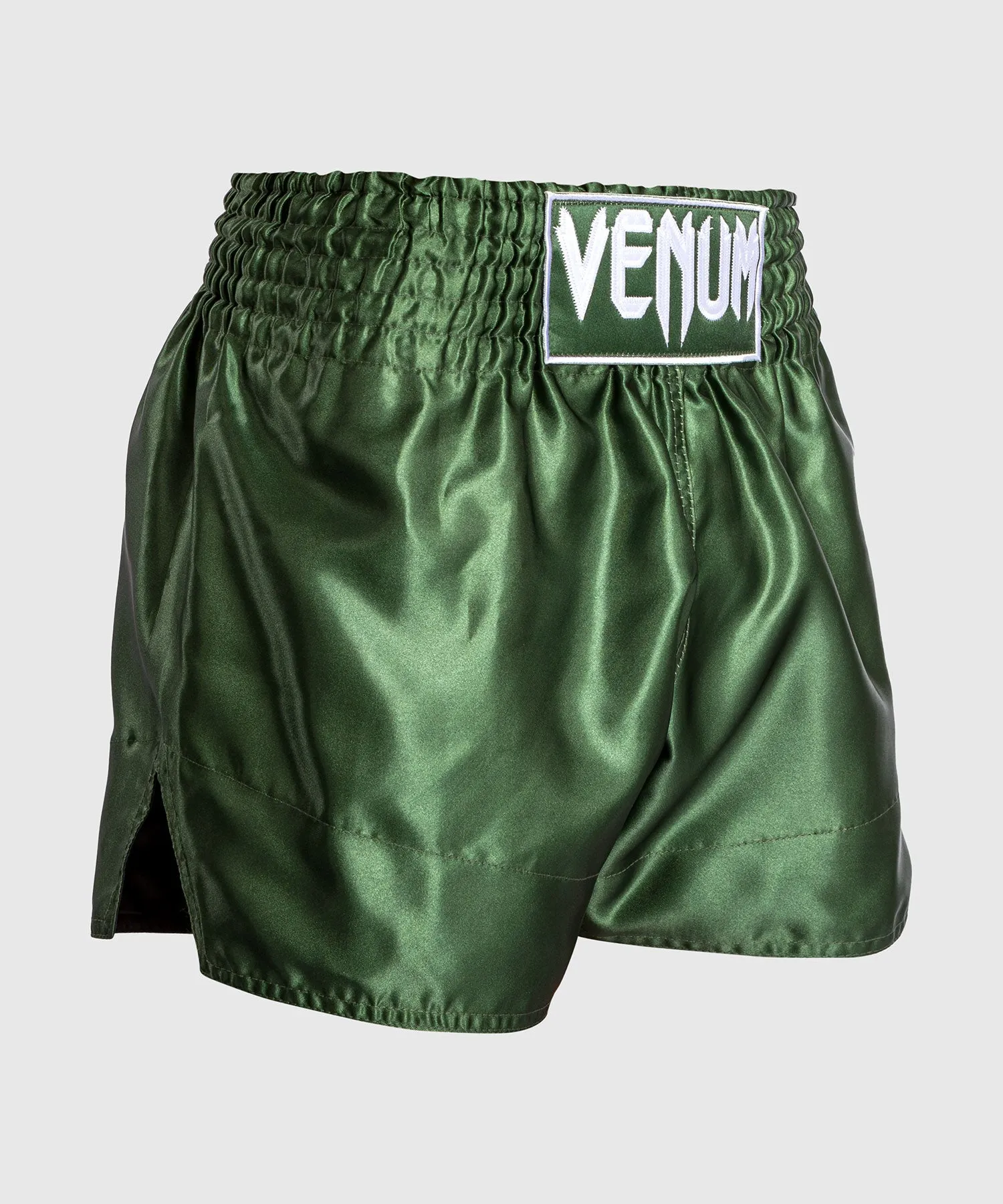 Venum Classic Muay Tha Short Khaki/White