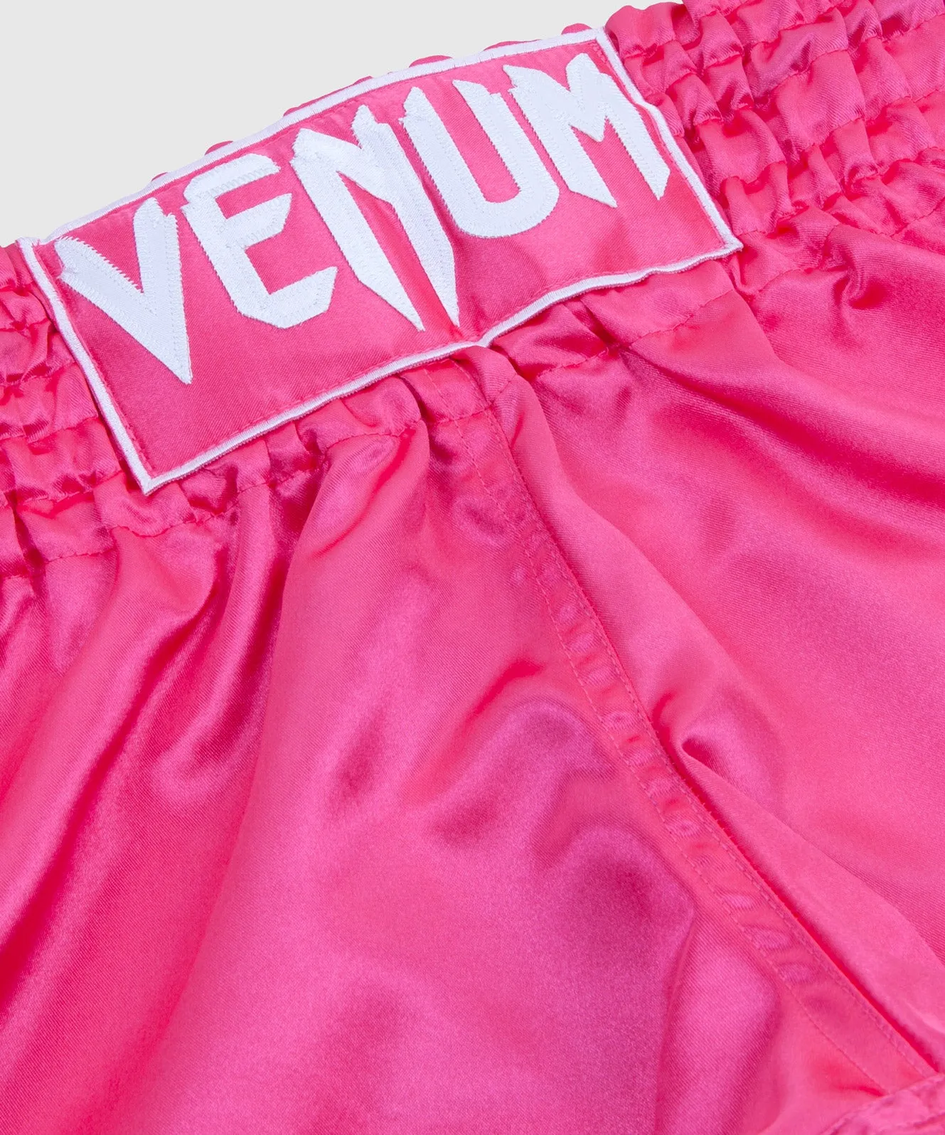 Venum Classic Muay Thai Short - Pink/White