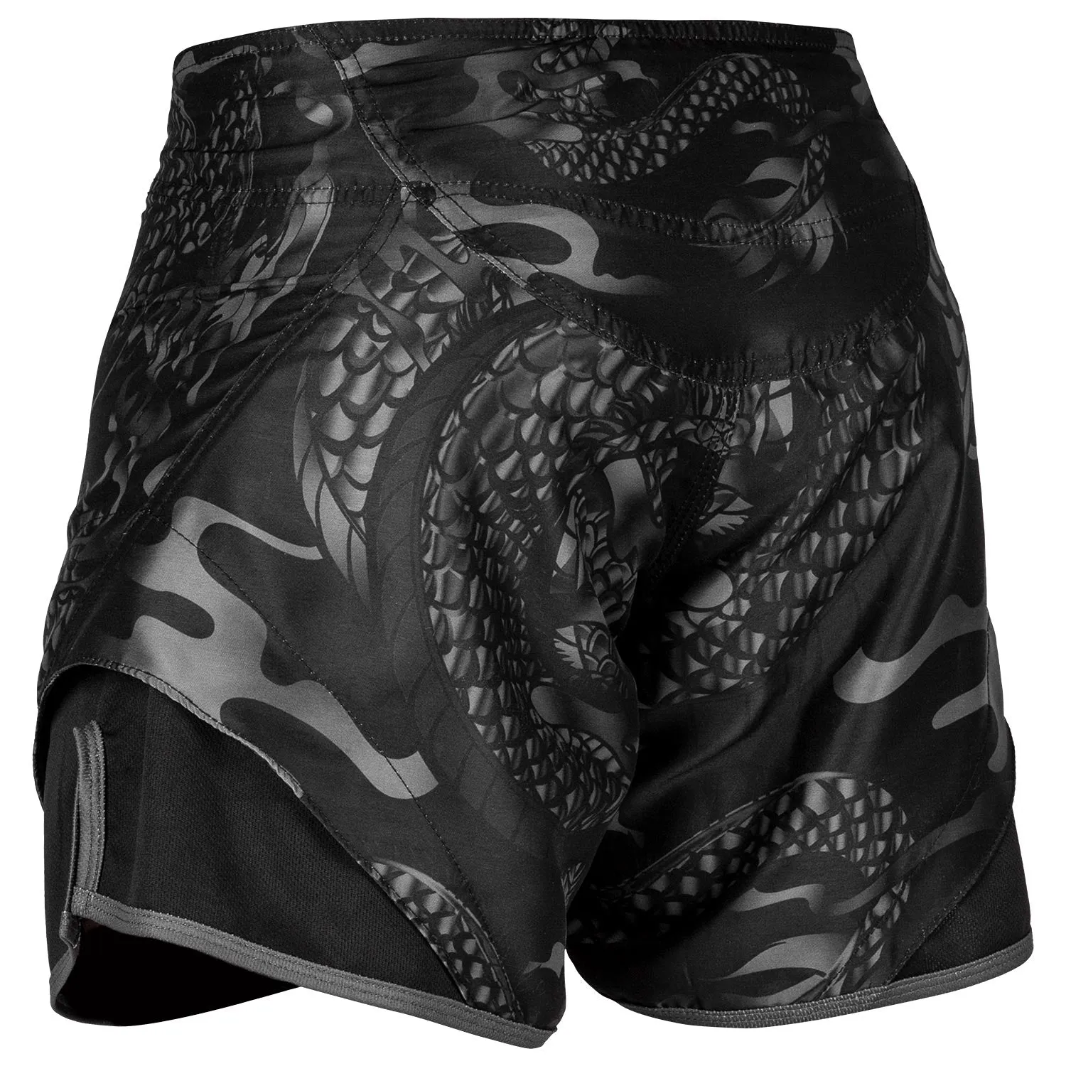 Venum Dragon's Flight Fightshorts - Black/Black