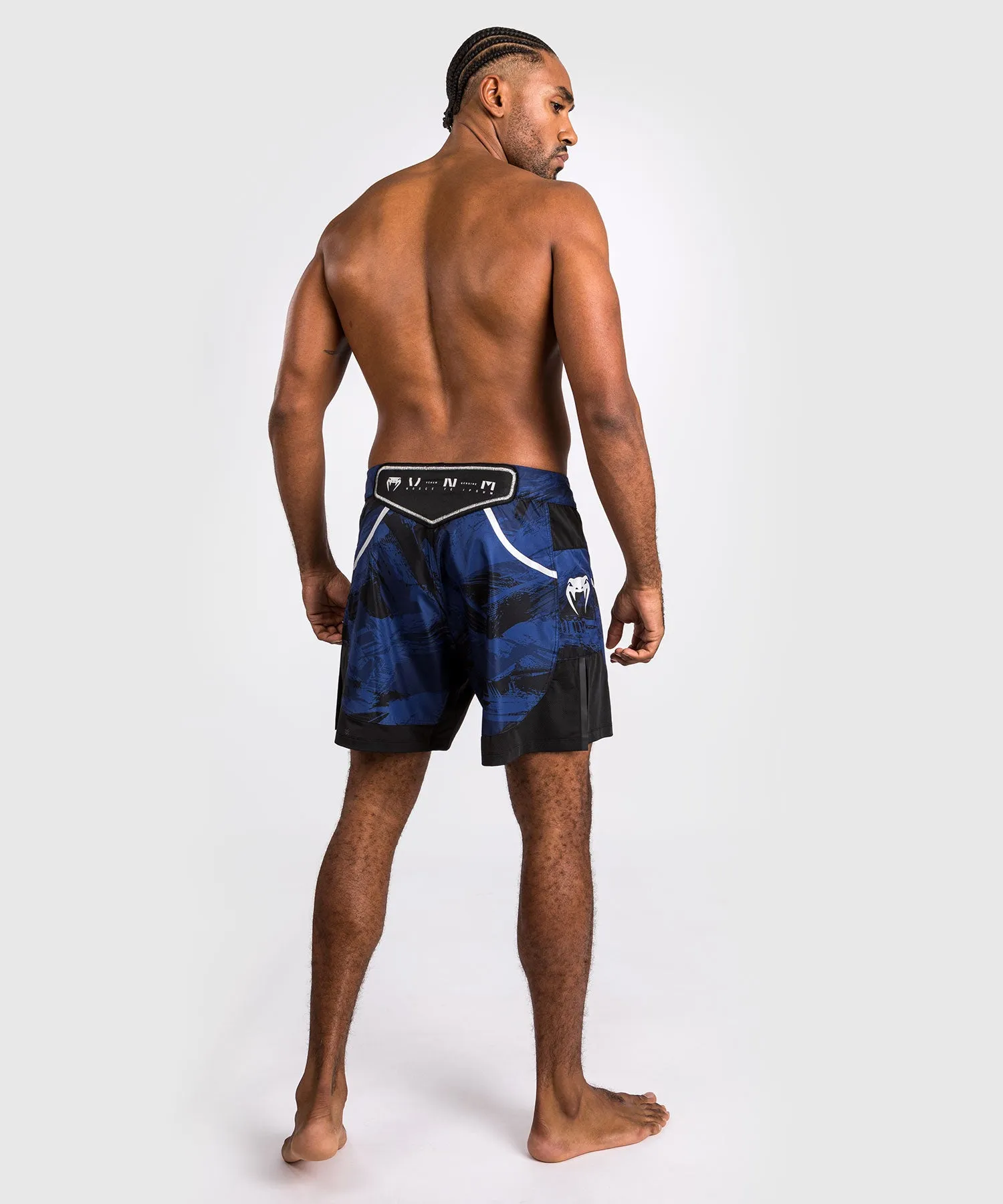 Venum Electron 3.0 Fight Shorts - Navy Blue