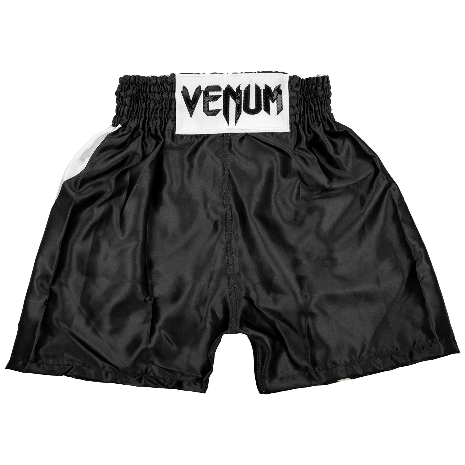 Venum Elite Kids Boxing Shorts - Black/White