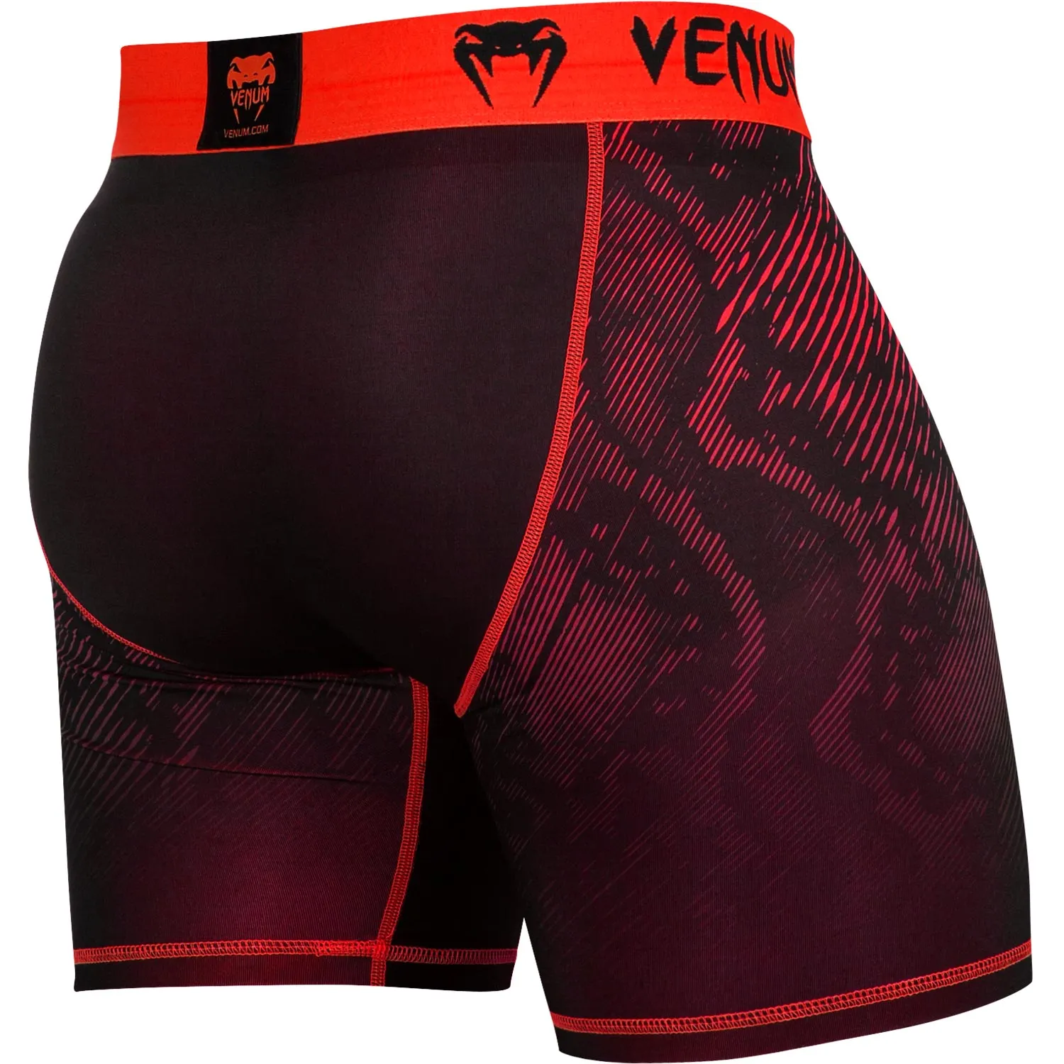 Venum Fusion Compression Shorts - Black/Red