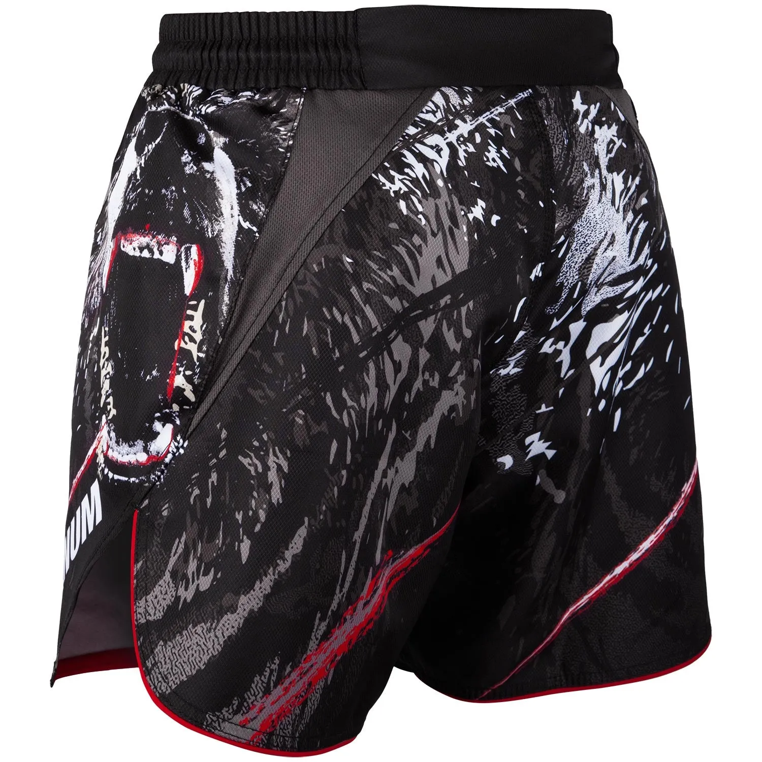 Venum Grizzli Fightshorts - Black/White