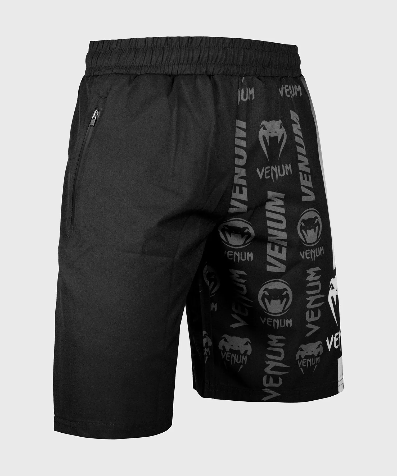 Venum Logos Training Shorts - Black/White